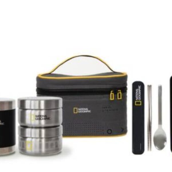 national geographic lunchbox set